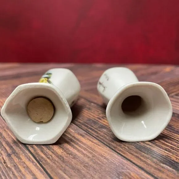 Vintage 1950s Souvenir Colonial Salt & Pepper Shakers (Set of 4) Pres.Washington - Picture 13 of 13